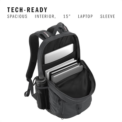 Primetime Large Backpack for women and men, big bag with laptop sleeve