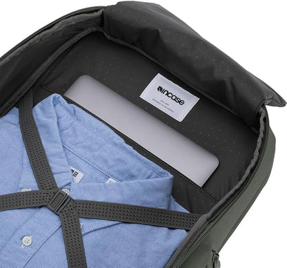 Incase A.R.C. Commuter Backpack 26L – Work and Laptop Bag – Fits up to 16 inch Laptop and MacBook – RFID Pocket, 6 Zippered Compartments, Tablet Sleeve – Everyday and Travel Backpack – Smoked Ivy