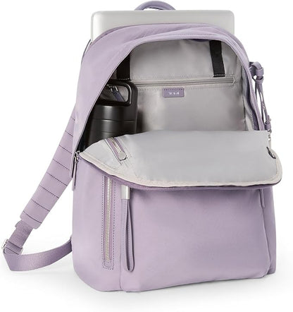 TUMI - Voyageur Halsey Backpack - Women's Lightweight Everyday and Travel Bag - 14.5" X 11.5" X 5.5" - Holds Up to 14" Screen - Lavender