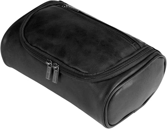 Personalized Small Toiletry Bag for Men, Minimalist Travel Toiletry Organizer Dopp Kit Water-resistant Shaving Bag for Toiletries Accessories, Door Room Essentials, Ideal Chrismas Gifts For Men