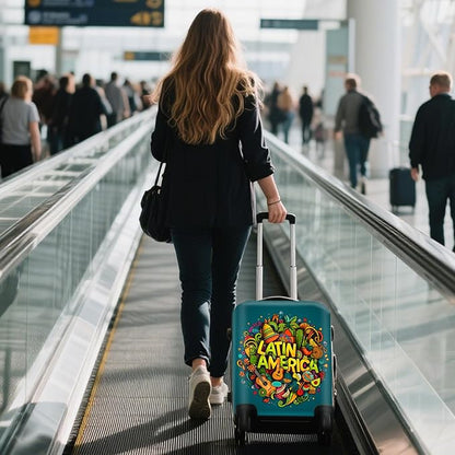 WUJIAONIAO Travel Luggage Cover Baggage Suitcase Cover Protector Skins 18-32 Inch (US-Area, XL (for 29-32 inch luggage))