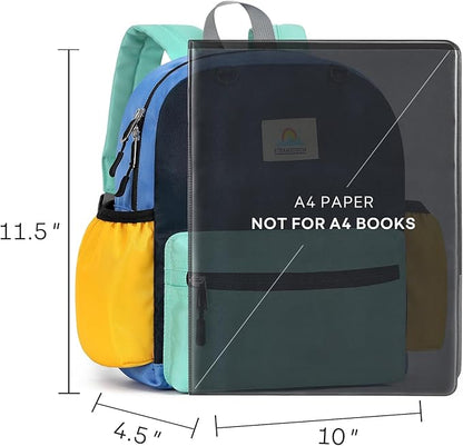 STEAMEDBUN Toddler Backpack for Boys 2-4: Preschool Kindergarten Backpack - 12 inch Daycare Backpack