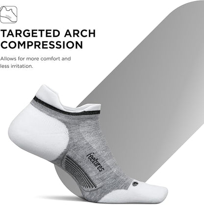 Feetures Elite Golf Max Cushion Tab Ankle Socks - Sport Sock with Targeted Compression