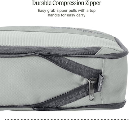 Eagle Creek Pack-It Isolate Compression Cube - Lightweight Compression Cube for Optimizing Luggage Space - Easy-Grab Zipper - Convenient Top Handle - Recycled Materials - Small