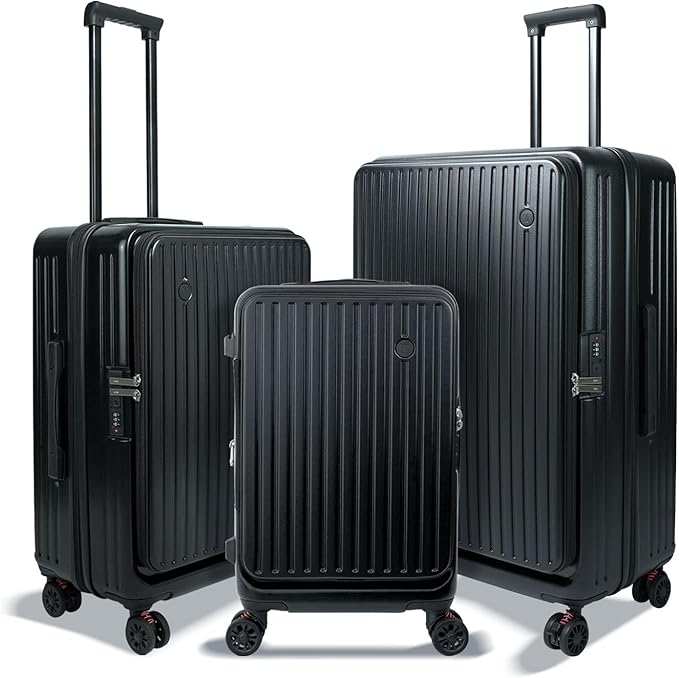 Checked Luggage with Spinner wheels, 28 inch luggage with spinner wheels, large suitcases with wheels, Hard Shell Top-open Design Expandable Large Luggage