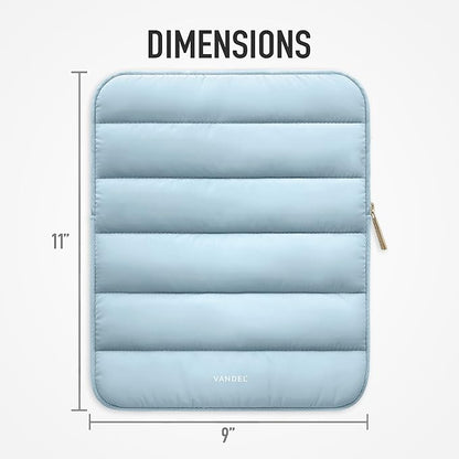 Vandel - The Original Puffy iPad Sleeve 9-11 Inch Tablet Sleeve, Blue i Pad Case for Women and Men, Cute iPad Air Pouch, 9 10 Inch, 11 Inch Bag