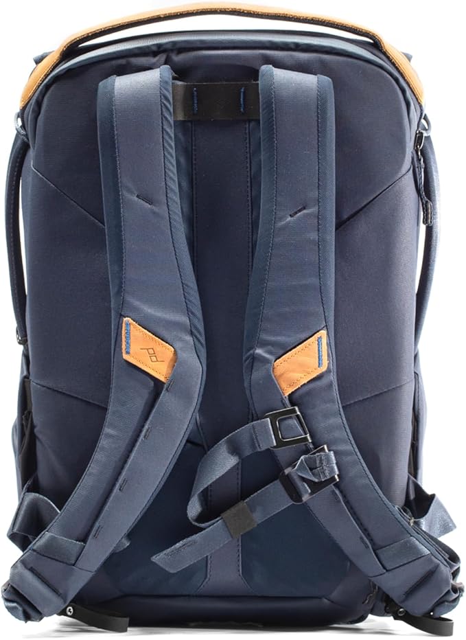 Peak Design Everyday Backpack 20L, Midnight, MagLatch Top, Dual Side Access, FlexFold Dividers, Fits 15" Laptop, For Camera Carry, Daily Commutes or Travel, Versatile Backpack for Men and Women