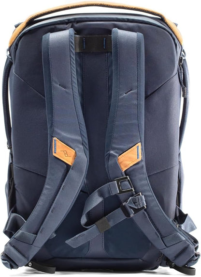 Peak Design Everyday Backpack 20L, Midnight, MagLatch Top, Dual Side Access, FlexFold Dividers, Fits 15" Laptop, For Camera Carry, Daily Commutes or Travel, Versatile Backpack for Men and Women