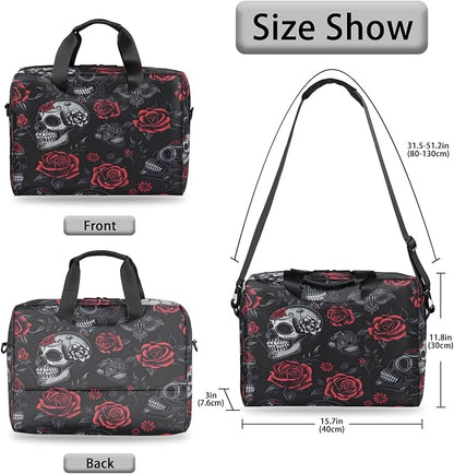 Laptop Bag Bohemian Mandala Laptop Satchel Briefcase Adjustable shoulder Carrying for MacBook Pro 16 inch