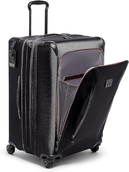TUMI - Aerotour 4 Wheel Expandable Luggage - Men's and Women's Lightweight Business and Leisure Travel Suitcase - 26" Short Trip Expandable Packing Case, Black
