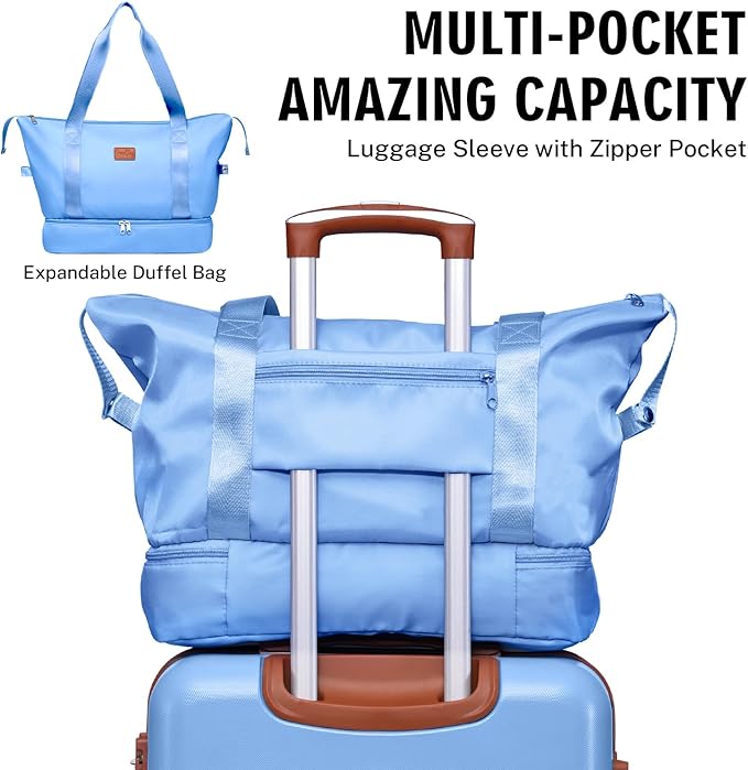Krute Luggage Sets 5 Pieces Suitcase Set Hard Shell Carry On Luggage with Spinner Wheels TSA Approved Durable PC+ABS Hard Side Suit Case