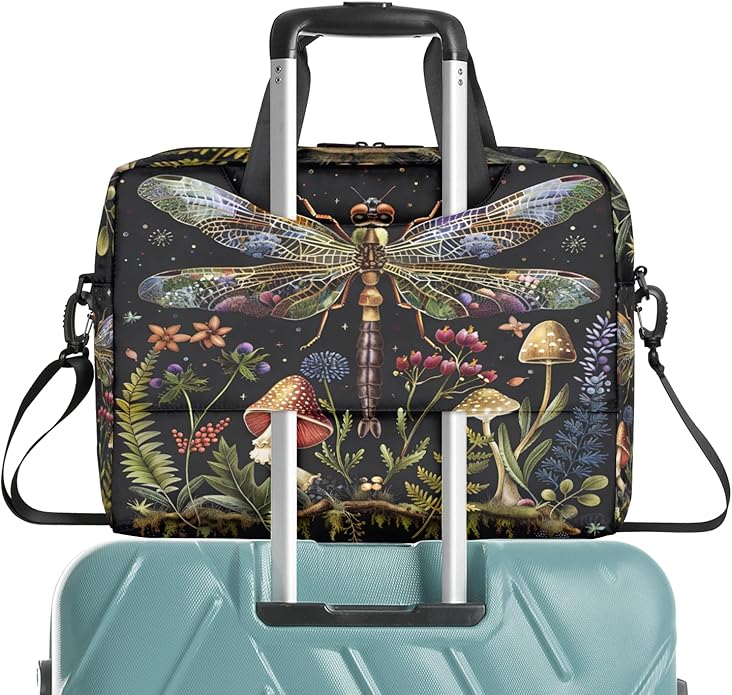 Laptop Bag Bohemian Mandala Laptop Satchel Briefcase Adjustable shoulder Carrying for MacBook Pro 16 inch