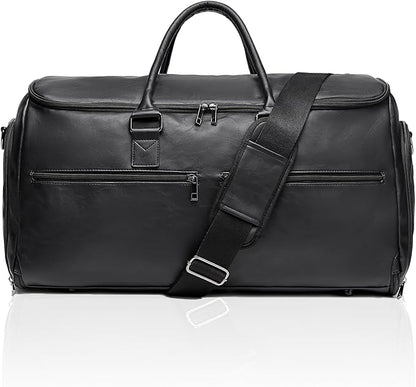 Carry On Garment Bag for Travel, Convertible Travel Garment Bag for Men Women, 2 in 1 Hanging Suitcase Suit Business Travel Bag
