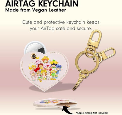 Sonix Keychain Case Compatible with Apple AirTag | Protective AirTag Cover Keychain | Strawberry Shortcake Berry Besties