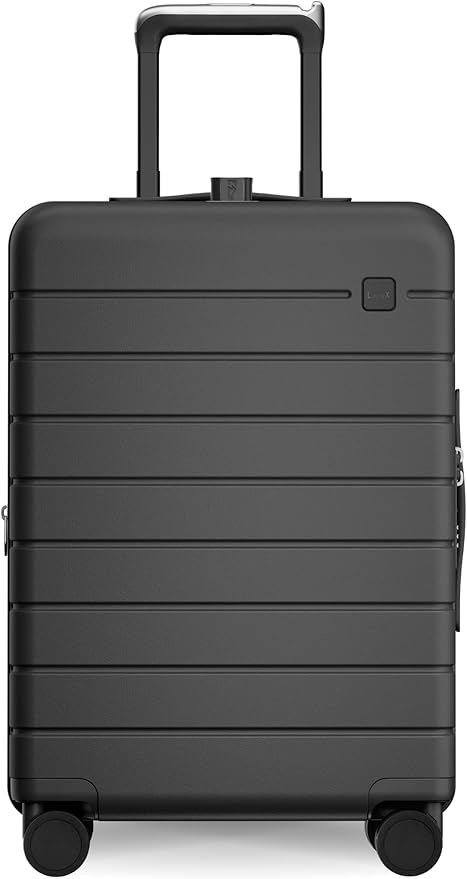 LUGGEX Carry On Luggage HUP3, Hardshell Suitcase with DiHook, Handy Pouch, 20 inch Expandable Suitcases Airline Approved TSA Lock, with Spinner Wheels (HX-Core)