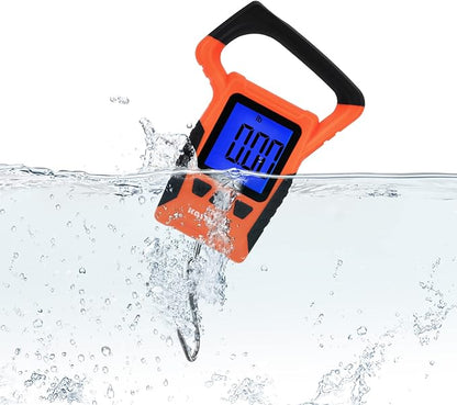 KastKing Fish Scale, WideView Floating Waterproof Digital Scale, 2.5” Large LCD Display, 110lb Capacity, Multi-Mode Pound/Ounces & Kilograms, Stores up to 9 Weights