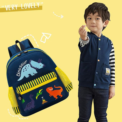 willikiva Cute Zoo Little 3d Backpack Kids Backpack for Boys and Girls Toddler Backpack Waterproof Preschool(Dinosaur)