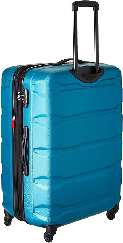 Samsonite Omni PC Hardside Expandable Luggage with Spinner Wheels, Caribbean Blue, 3-Piece Set (20/24/28)