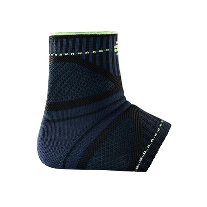 Bauerfeind Sports Ankle Support Dynamic - Ankle Compression Sleeve for Freedom of Movement - 3D AirKnit Fabric for Breathability - Premium Quality & Washable (XXL, Black)