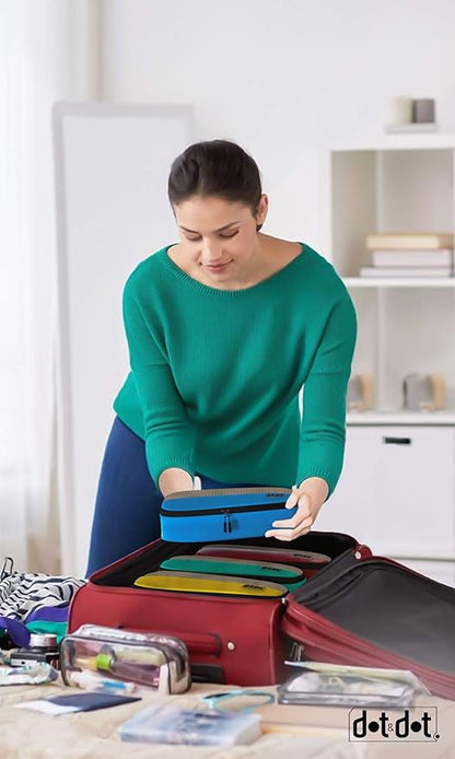 Slim Packing Cubes for Suitcases - 5 Pcs set of Packing Cubes for Travel Carry on Suitcase Organizer Bags - Travel Cubes Organizer Bags for Luggage