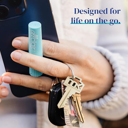 Nausea Relief Inhaler - Take Control of Motion Sickness, Morning Sickness, Medication, Stress - Fast, Natural, Drug-Free, Non-Drowsy & Portable Travel Essential - Pack of 2 Inhalers