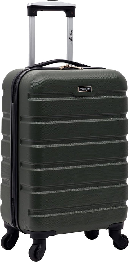 Wrangler 20" Spinner Carry-On Luggage, Deep Depth