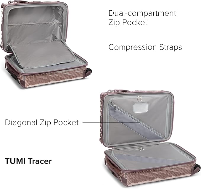Tumi Unisex 19 Degree Lite International Carry-On Blush Carry-On 22-Inch One Size