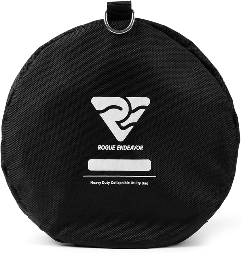 Rogue Endeavor Collapsible Mesh Free Dive Snorkel Bag - Designed for Long Fins, Collapsible, with Attachments for Dock, Boats and Trees.