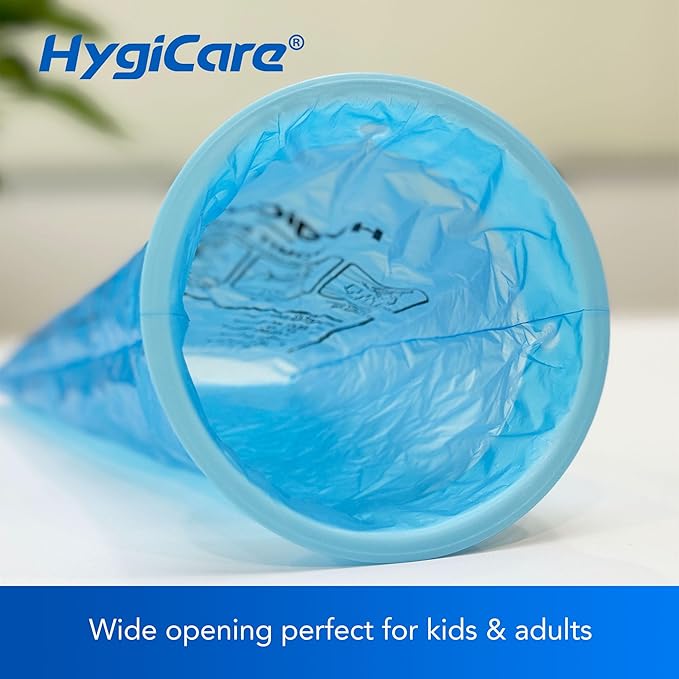 50 Count Vomit Bags, 1180mL, Portable, Leak Resistant, Medical Grade, Disposable, Barf, Puke, Throw Up, Emesis Bags, Ideal for Car, Sickness,Travel, Kids, Pregnant Women