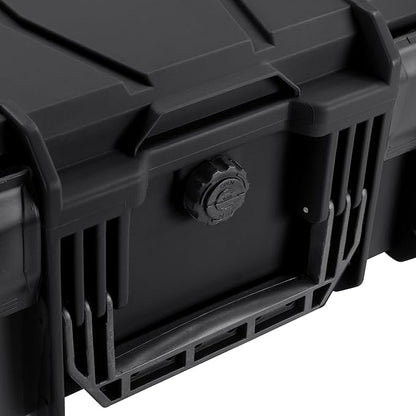 Eylar 18" Intact Series Hard Camera Case, Lightweight and Durable Stacker Design with Foam (Black)