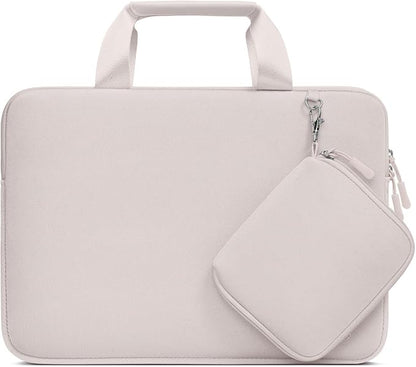 MOSISO Laptop Case 13 inch, Laptop Sleeve Bag Compatible with MacBook Air 13 inch M4 M3 M2 M1 2025-2018 / Pro 13 M2 M1, Neoprene Carrying Computer Bag with Handle&Detachable Small Case, Stone Gray