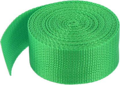 MECCANIXITY Lightweight Polypropylene Webbing Strap 1 1/2" 5 Yard Backpack Strapping Band Mint Green for Outdoor Luggage Cargo Straps