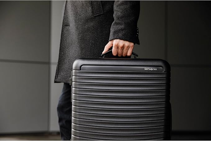 Samsonite Framelock Max Hardside Luggage with Spinner Wheels, Lightweight zipper-less