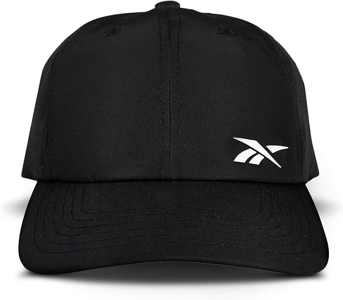 Reebok Lightweight Adjustable Performance Running Cap for Men and Women (One Size Fits Most)
