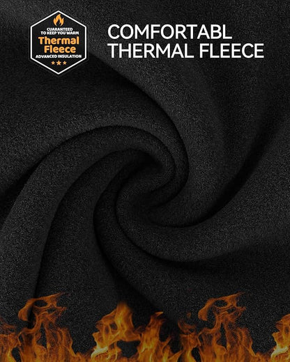 4 Pack Winter Neck Warmer, Neck Gaiter Ski for Men & Women, Soft Fleece Face Cover Mask Scarf for Cold Weather