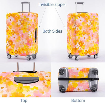 Travelkin Luggage Covers For Suitcase Tsa Approved,Suitcase Cover Protector Fit 29-32 Inch Luggage