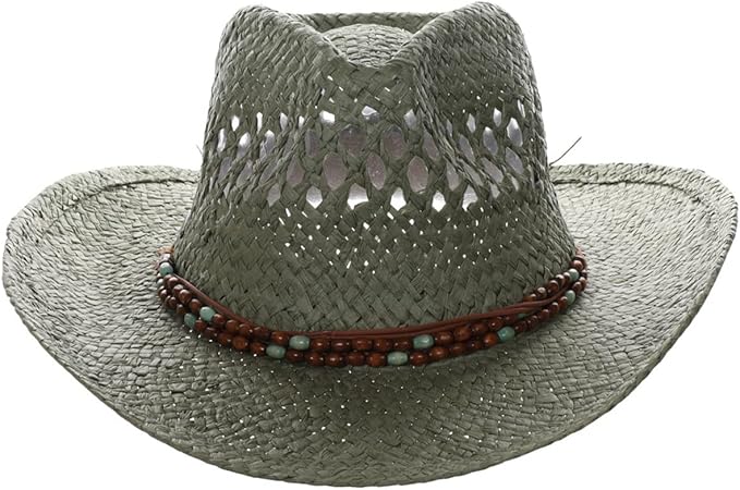 Panama Jack Drifter Sun Hat - Toyo Straw, 3 1/4" Shapeable Brim