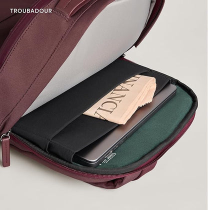 Troubadour Apex 4.0-22L Premium Laptop Backpack - Ergonomic & Water Resistant - Designed for Work and Travel - Bronze Red