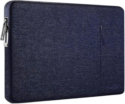 Slim Laptop Case 13.3 14 inch Sleeve, Rainproof & Shockproof Carrying Case for Notebooks Compatible with MacBook Pro 14" and All Models 13.3" MacBook Air/Pro, Most Popular 13"-14" PC,Blue