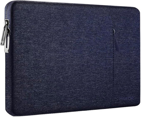 Slim Laptop Case 13.3 14 inch Sleeve, Rainproof & Shockproof Carrying Case for Notebooks Compatible with MacBook Pro 14" and All Models 13.3" MacBook Air/Pro, Most Popular 13"-14" PC,Blue
