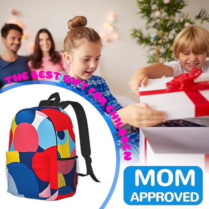 Kids Backpack for School Elementary Lightweight Cute Students Bookbag for Teens Boys Girls School Bag