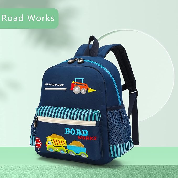 willikiva Cute Zoo Little 3d Backpack Kids Backpack for Boys and Girls Toddler Backpack Waterproof Preschool(Nice Day)