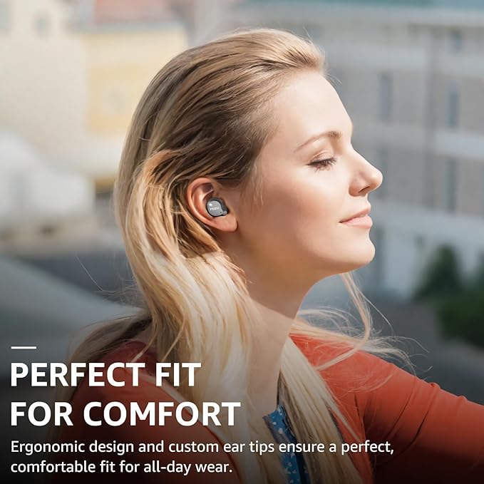 TOZO NC9 Hybrid Active Noise Cancelling Wireless Earbuds, 6 Mics ENC Clear Call, IPX8 Waterproof, in Ear Bluetooth 5.3 Headphones Stereo Bass Ear Buds 59H Playtime with LED Display 32 EQs via APP