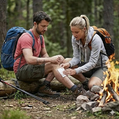 BurnFIX® Burn Kit First Aid Recommended by Doctors, Comprehensive 25pcs First Aid Kit Includes Burn Gel, Burn Dressing, Gloves, Scissors, Wipes for Quick Burn Relief - Sunburn, Electrical, Flame Burns