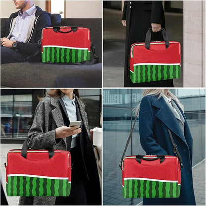 Cute Laptop Shoulder Bag for Women Men, Computer Laptop Bag Laptop Sleeve Case Laptop Satchel Briefcase Carrying Bag QA-1