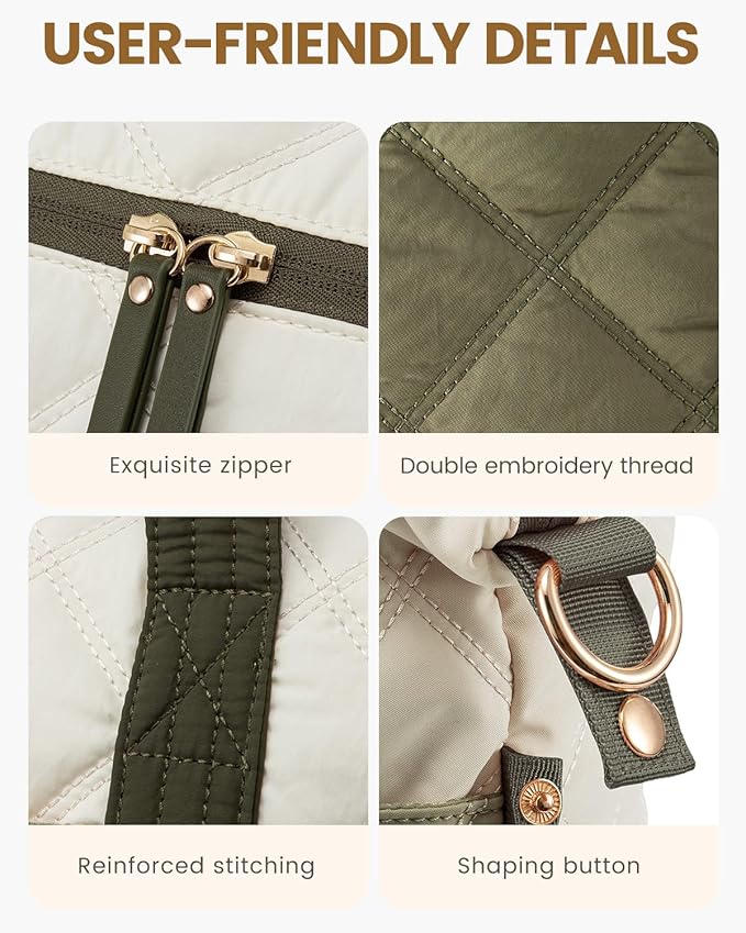 LOVEVOOK Travel Duffle Bag, Lightweight Weekender Bags for Women with Shoe Compartment, 40L Puffer Gym Bag Personal Item Travel Bag, Carry On Overnight Bags and Hospital Bag for Labor and Delivery