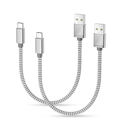 Basesailor USB Type C Charger Cable 1FT 2Pack,Car Charging Cord for New iPhone 17 Air 16 Pro Max Plus,Samsung Galaxy S10 S10E 10E S20 FE S25 S24 S23 Plus Ultra,A51 A52 A53 A54 A55,Google Pixel 8 7 XL