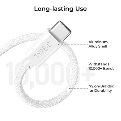 Basesailor USB Type C Charger Cable 1FT 2 Pack,Car Charging Cord for New iPhone 17 16 15 Pro Max Plus 2023,Samsung Galaxy S10 S10E 10E S20 FE S23 S22 Plus Ultra,A51 A52 A53,Google Pixel 9 pro 8 7 XL