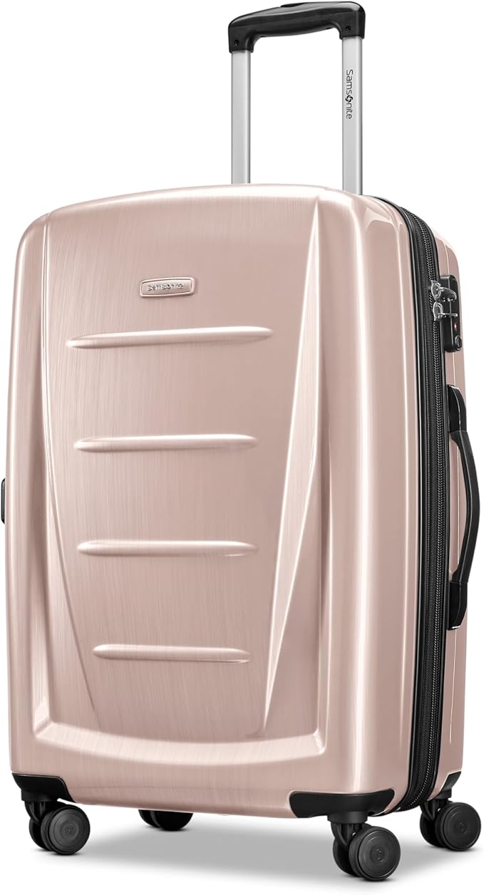 Samsonite Winfield 2 Hardside Expandable Luggage with Spinner Wheels, Artic Pink, 3-Piece Set (20/24/28)
