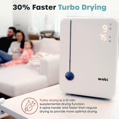 Wabi UVC LED Sanitizer & Dryer Ultra (White + Gunmetal Trim)